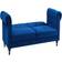 GRS Colin Blue Velvet Sofa 217cm 3 Seater