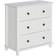 Marlow Home Co Poway White Chest of Drawer 60x64cm