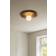 Nuura Lila Muuse Gold/Opal Ceiling Flush Light 42cm