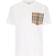 Burberry Check Pocket T-shirt - White