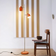 DybergLarsen Ocean Orange/Brass Floor Lamp 160cm