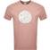 Pretty Green Gillespie Logo T-shirt - Light Pink