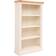 Brambly Cottage Gisela Standard Natural Wood Grain Book Shelf 120cm