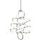 Kuzco Synergy Antique Silver Pendant Lamp 80cm