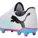 Puma Junior Future Play FG/AG - Puma White/Puma Black/Poison Pink