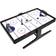Global Gizmos 2 in 1 Magnetic Game Football & Air Hockey