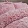 Catherine Lansfield Cuddly Blush Pink Duvet Cover Pink (260x220cm)