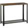 Homcom Bottom Mesh Brown/Black Console Table 35x101cm