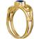 Maanesten Edith Ring - Gold/Blue