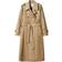 Mango Angela Double Button Trench Coat - Medium Brown