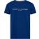 Tommy Hilfiger Logo Embroidery Slim T-shirt - Anchor Blue