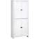 Homcom Kitchen Pantry White Storage Cabinet 80x182.2cm