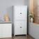 Homcom Kitchen Pantry White Storage Cabinet 80x182.2cm