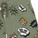 Kenzo Kid's Comic Graphic Sweat Shorts - Olive