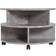 Homcom 2 Tier Side End Cement Grey Coffee Table