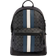 Coach West Backpack In Signature Canvas With Varsity Stripe - Gunmetal/Charcoal/Denim/Chalk