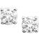 Macy's 0.5ct Stud Earrings - White Gold/Diamonds