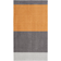 Tica Copenhagen Stripes Horizontal Yellow, Grey 67x120cm