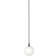 Muuto Rime Opal/Black Pendant Lamp 12cm