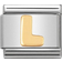 Nomination Composable Classic Link Letter L Charm - Silver/Gold