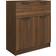 vidaXL 816993 Brown Oak Chest of Drawer 60x70cm