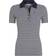 Tommy Hilfiger Women's Stripe Rib Slim Polo - White