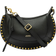 Isabel Marant Oskan Moon Grained Leather Shoulder Bag - Black