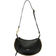 Isabel Marant Oskan Moon Grained Leather Shoulder Bag - Black