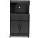 Baxton Studio Tannis Dark Grey Storage Cabinet 61x114.8cm