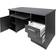 Germania Lockable Charcoal Writing Desk 70x145cm