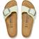 Birkenstock Madrid Big Buckle Nubuck Leather - Faded Lime