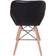 Life Interiors Cecilia Eiffel Black Kitchen Chair 70cm 4pcs