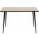 AC Nordic Wilma Oak White Dining Table 80x120cm