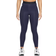 Nike Pro 365 Women's High Waisted 7/8 Mesh Panel Leggings - Purple Ink/Black