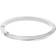 Calvin Klein Twisted Ring Bangle Bracelet - Silver