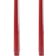 Uyuni Conical Carmine Red LED Candle 25cm 2pcs