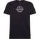 Tommy Hilfiger Global Stripe Archive Crest Logo Slim T-shirt - Desert Sky