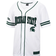 Colosseum Michigan State Spartans White Free Spirited Mesh Button-Up Baseball Jersey Men's