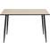 Nordform Wilma Natural/Black Dining Table 80x120cm