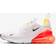 Nike Air Max 270 W - White/Bright Crimson/Pink Foam/Black