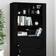 vidaXL Highboard Black Sideboard 80x70cm