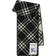 Burberry Check Wool Scarf - Black