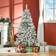 Homcom Snow Flocked Artificial Green Christmas Tree 152.4cm