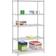 Honey Can Do SHF-01441 Chrome Wall Shelf 42"