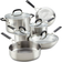 KitchenAid Stainless Steel Cookware Set with lid 10 Parts