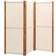 vidaXL 3-Panel Cream White Room Divider 210x180cm