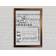 Happy Larry Home Quote Family Rules Bronze/Natural Framed Art 42x59.7cm