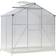 LivingAndHome Transparent Hobby Greenhouse Aluminium