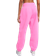 Nike Women's Sportswear Phoenix Fleece Oversized High Waisted Sweatpants - Playful Pink/Black