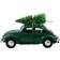 House Doctor Xmas Cars Green Decoration 8cm